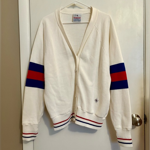 Vintage Cheerleader Letterman Sweater - Picture 2 of 9